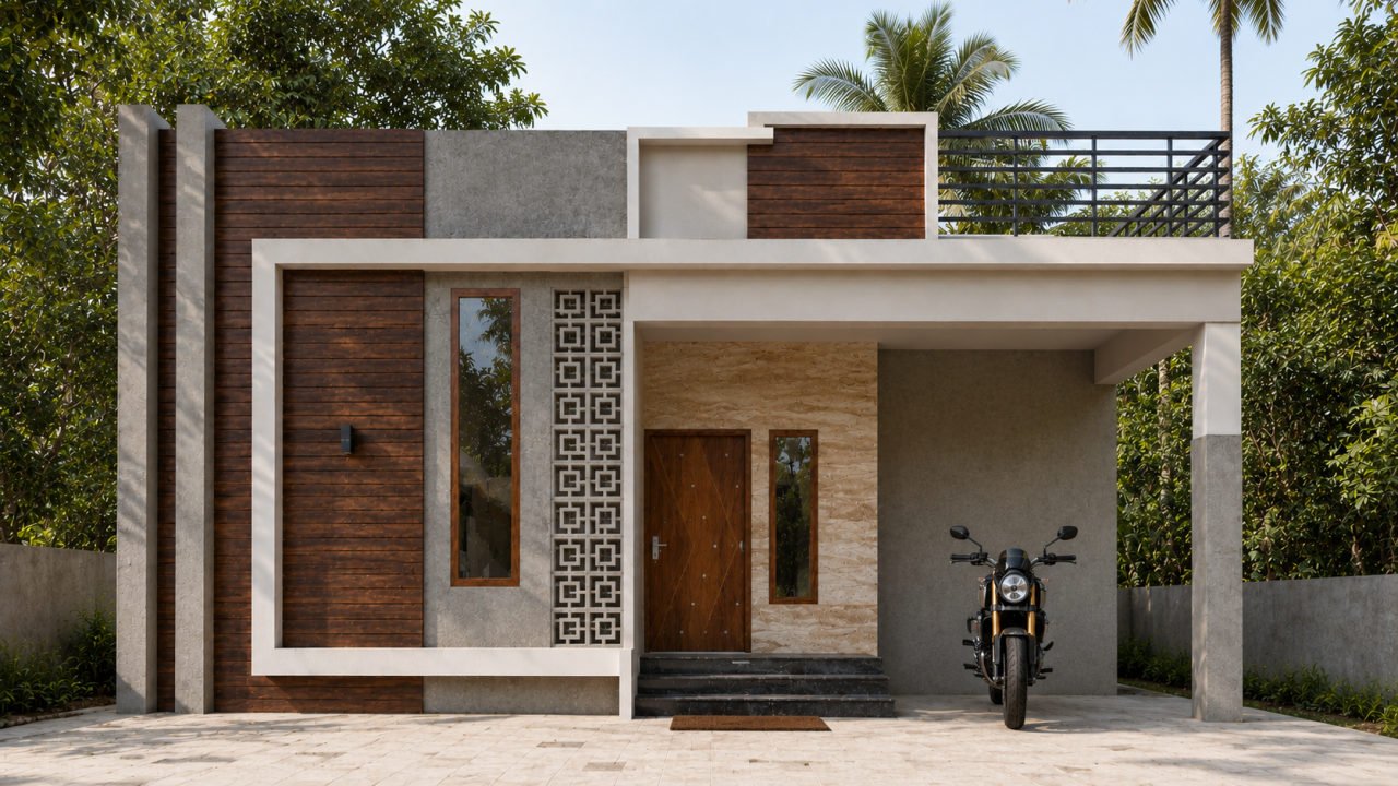 Elevation — Mrs. Anusuya, Kushalnagar